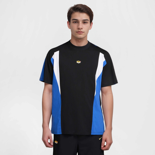 Nike Tn Short Sleeve T-Shirt Black Blue