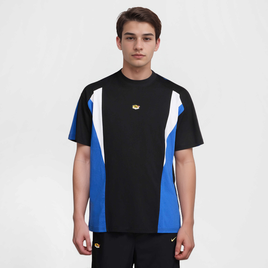 Nike Tn Short Sleeve T-Shirt Black Blue