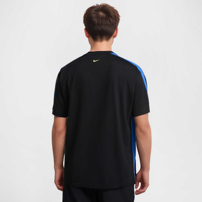 Nike Tn Short Sleeve T-Shirt Black Blue