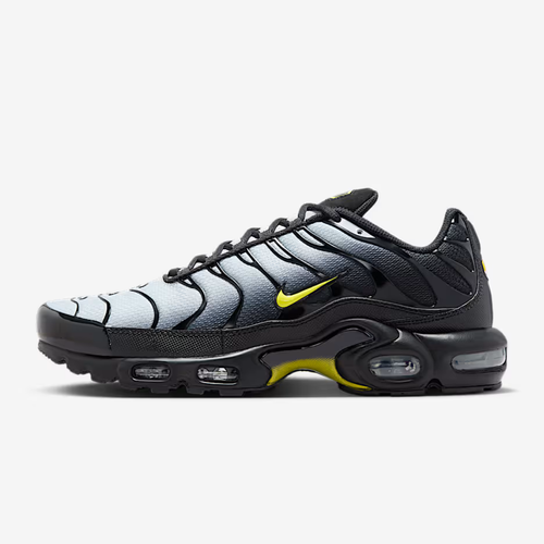 NIKE AIR MAX PLUS TN BLACK OPTI YELLOW