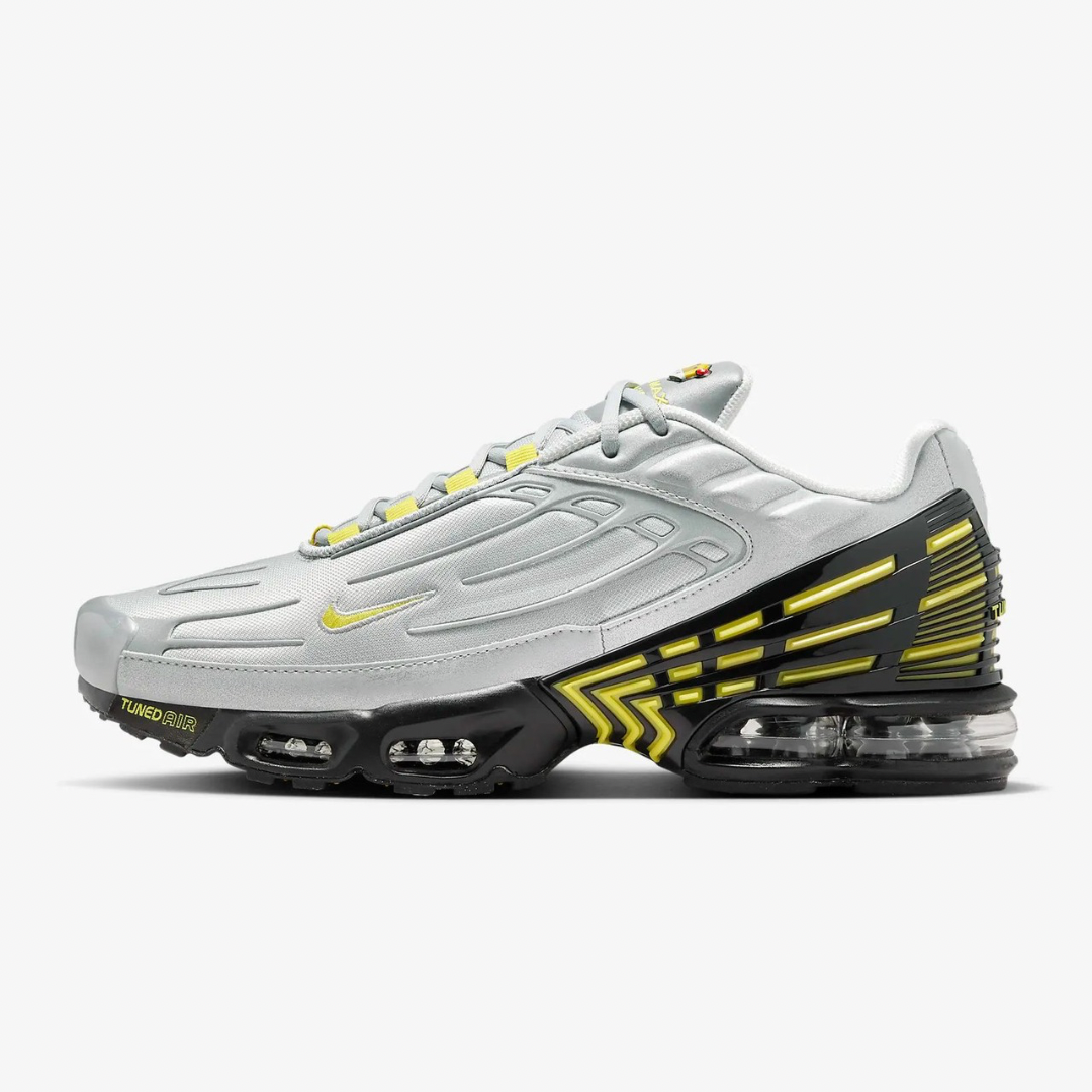 Nike Air Max Plus 3 Tn Metallic Silver Yellow