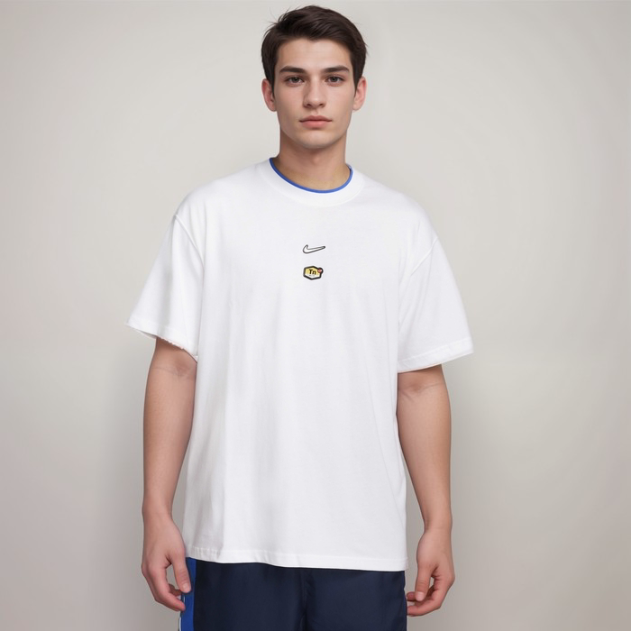 Nike Tn Short Sleeve T-Shirt White