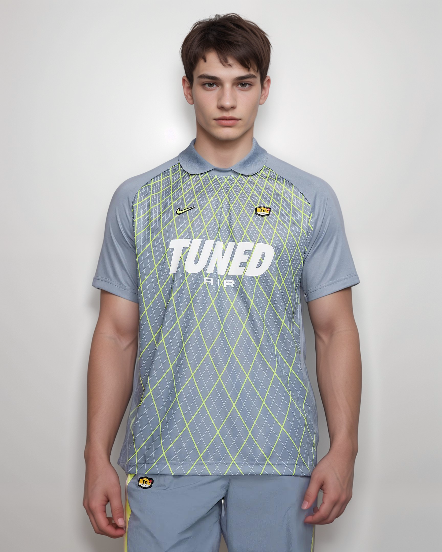 Nike Tn Football Shirt Ashen Slate